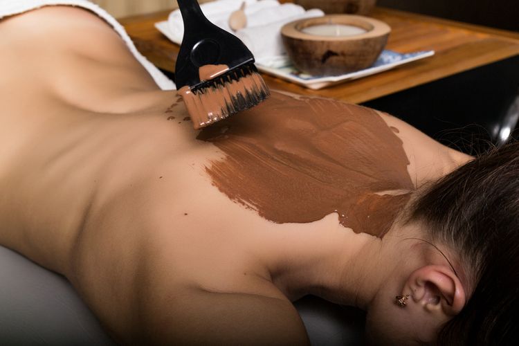Čokoládový zábal priaznivo pôsobí na pokožku