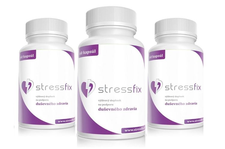 3-balenie výživového doplnku na podporu duševného zdravia StressFix sa oplatí najviac