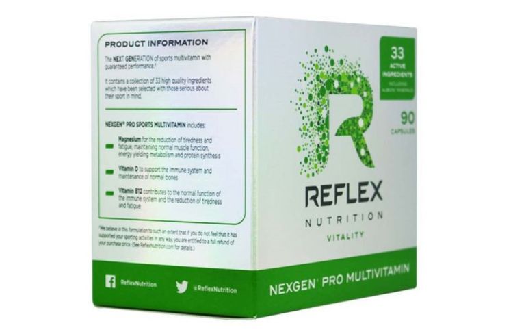 Reflex Nutrition Nexgen Pro pre športovcov