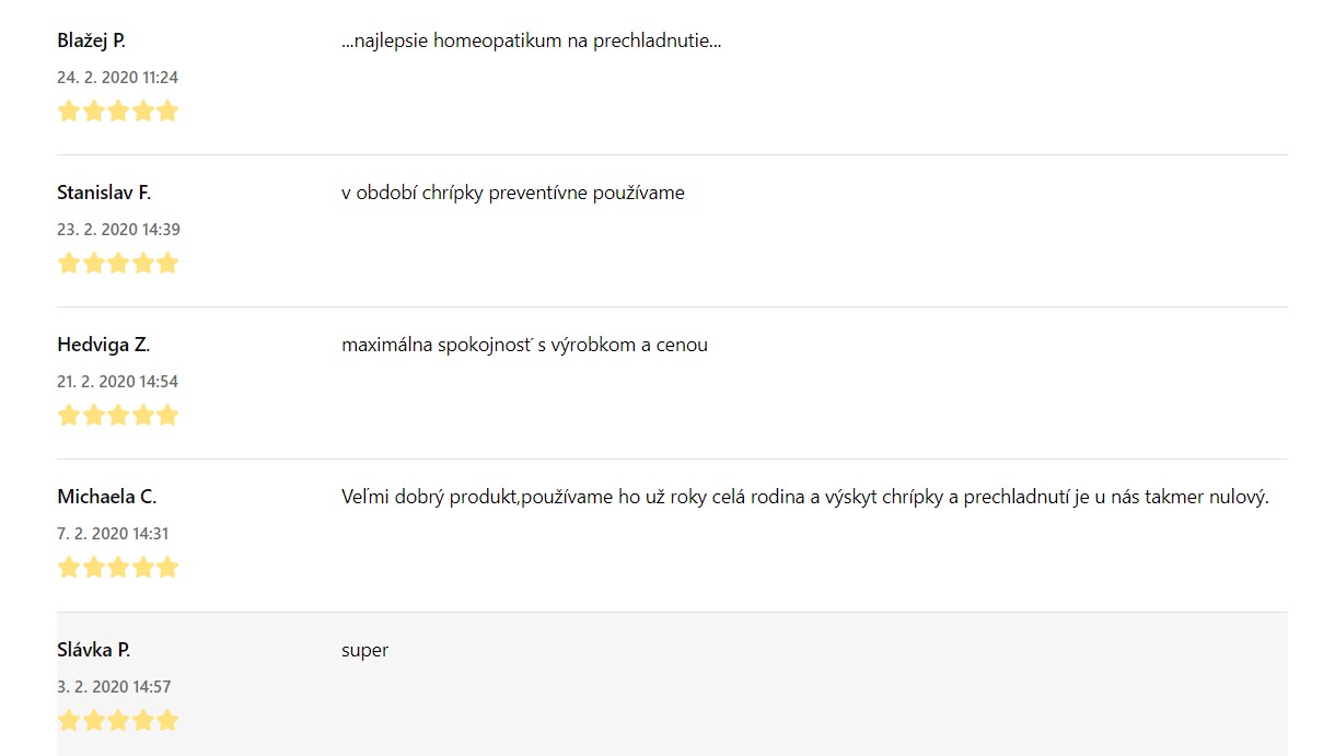 Skúsenosti s homeopatikom Oscillococcinum