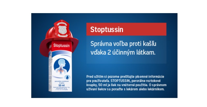 Stoptussin kvapky – účinné látky