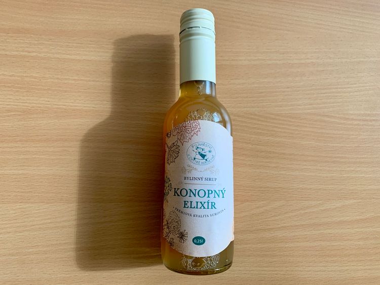 Sirup Konopný Elixír - recenzia, skúsenosti, cena