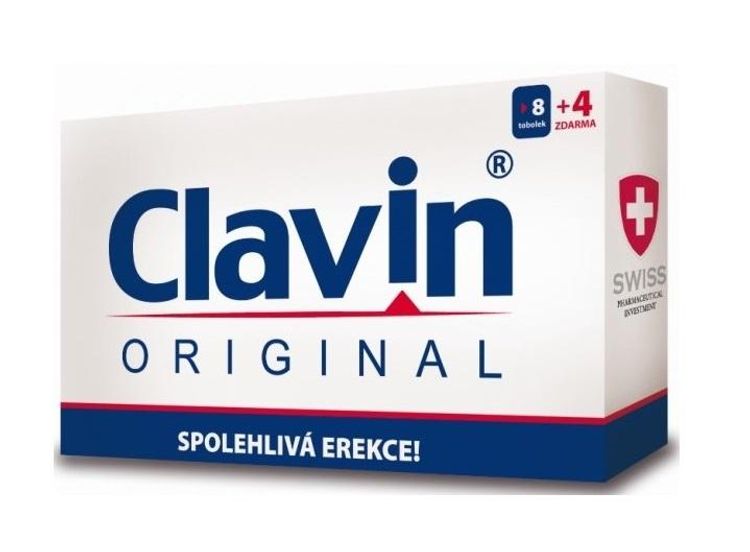 Tabletky na erekciu Clavin Orginal recenzia