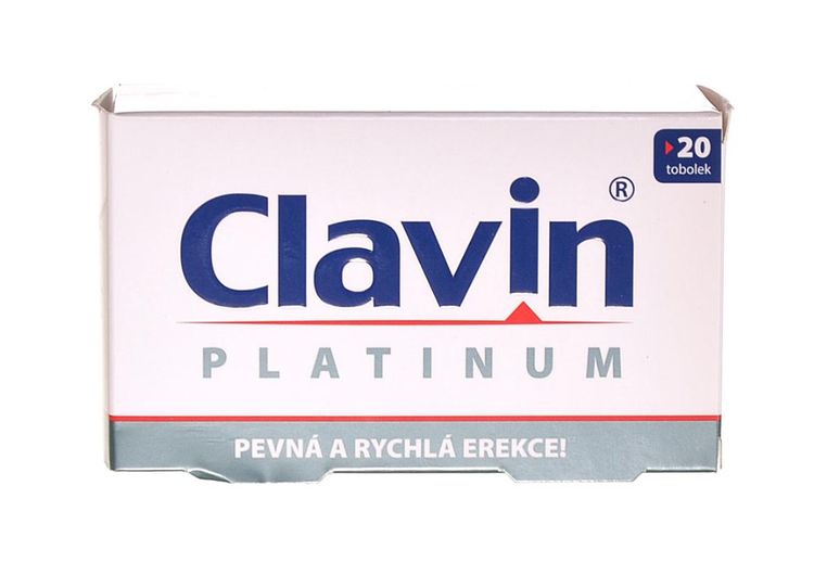 Clavin Platinum tabletky na podporu erekcie recenzia