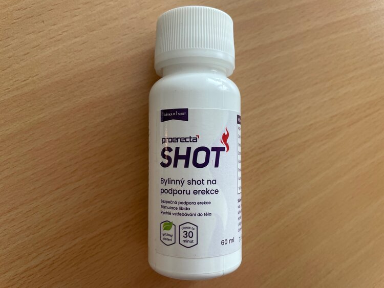 Proerecta shot - nápoj na podporu erekcie