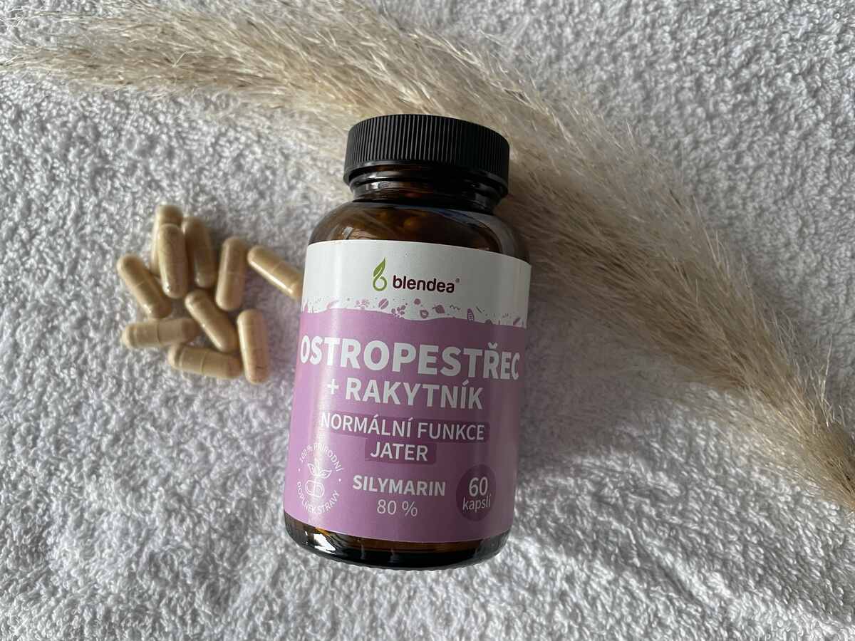 Ostropestrec + Rakytník od Blendea (recenzia)