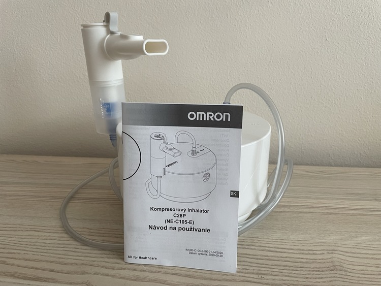 Inhalátor Omron C28P s návodom na použitie