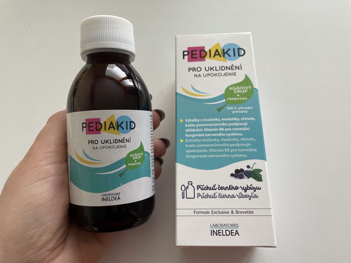 Sirup PEDIAKID na upokojenie pre deti (recenzia a skúsenosti)