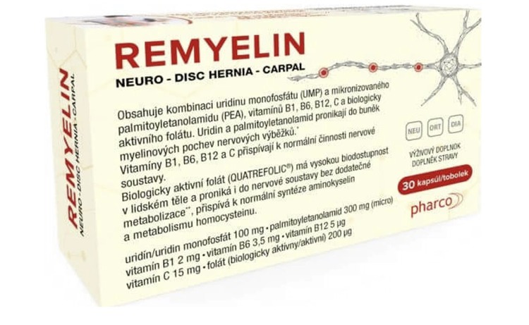 Remyelin Uridine (recenzia a osobná skúsenosť)