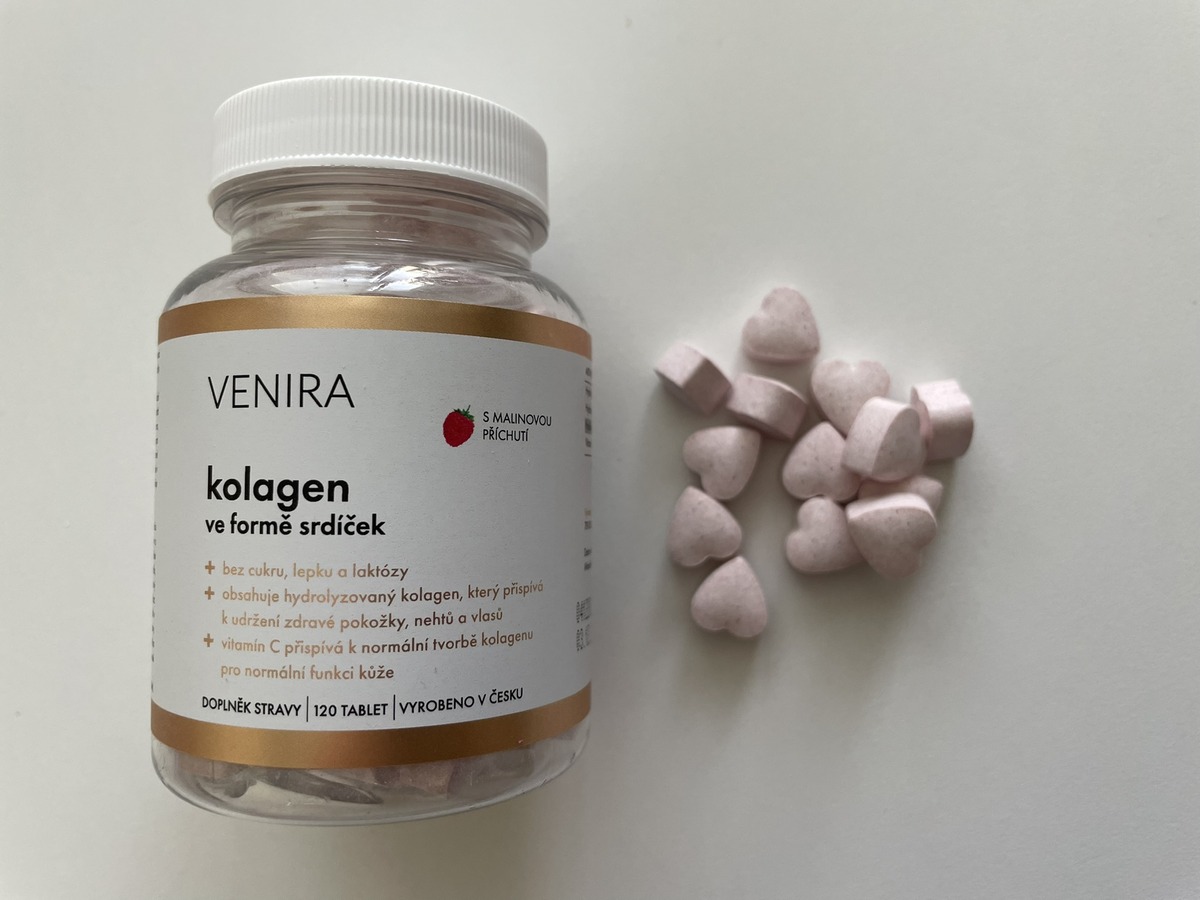 Venira Kolagén vo forme srdiečok (recenzia a skúsenosti)