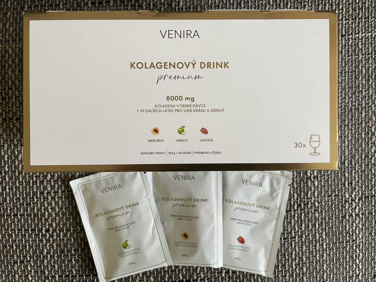 Venira Premium kolagénový drink (recenzia a skúsenosti)