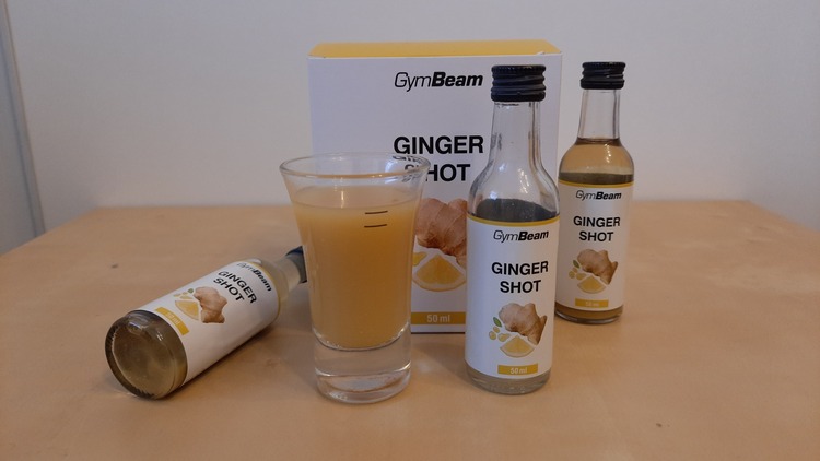 GymBeam Zázvorový shot (recenzia)