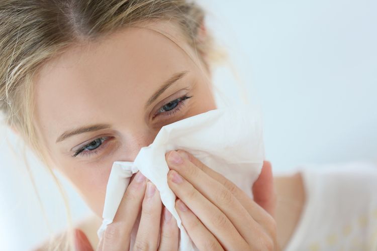 Kýchanie ako prejav alergie na chlad