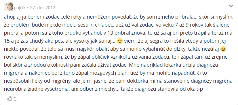 Zodac recenzia na webe modrykonik.sk