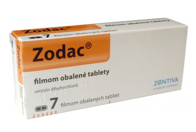 Antihistaminikum Zodac