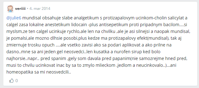 Recenzie Calgel na webe modrykonik.sk