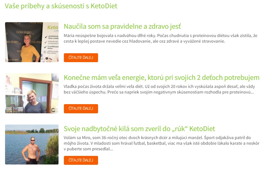 Recenzie a skúsenosti s KetoDiet