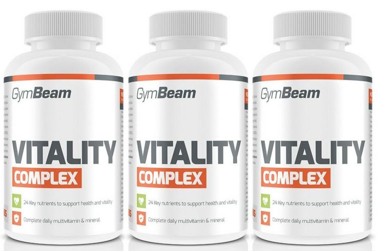 Recenzia Gymbeam Vitality complex