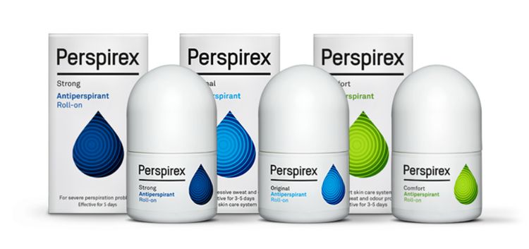 Perspirex antiperspiranty