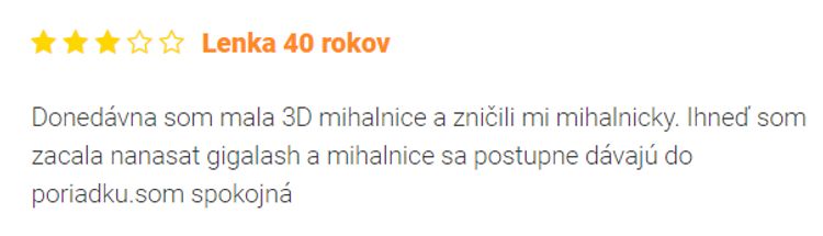 Recenzia na sérum na rast mihalníc GigaLash