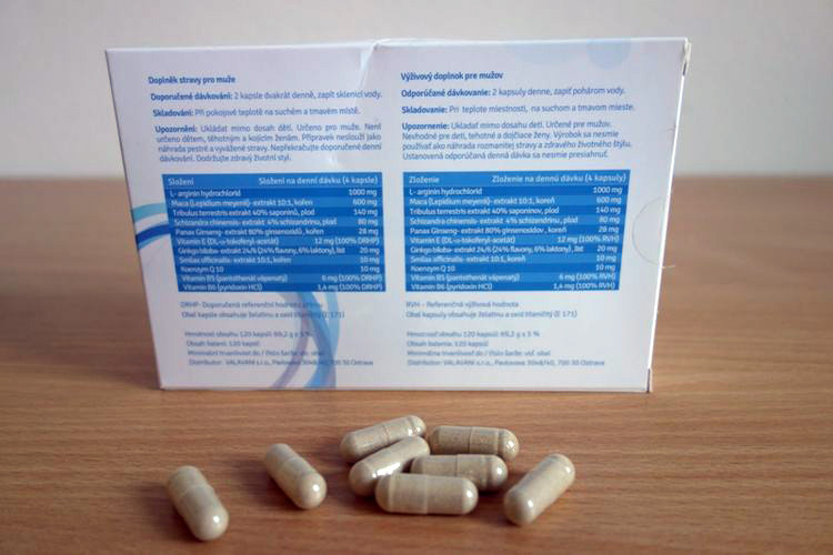 Zloženie Crilex tabletiek na oddialenie ejakulácie a zlepšenie erekcie