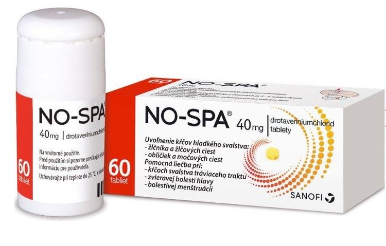 No-spa proti kŕčom (recenzia)