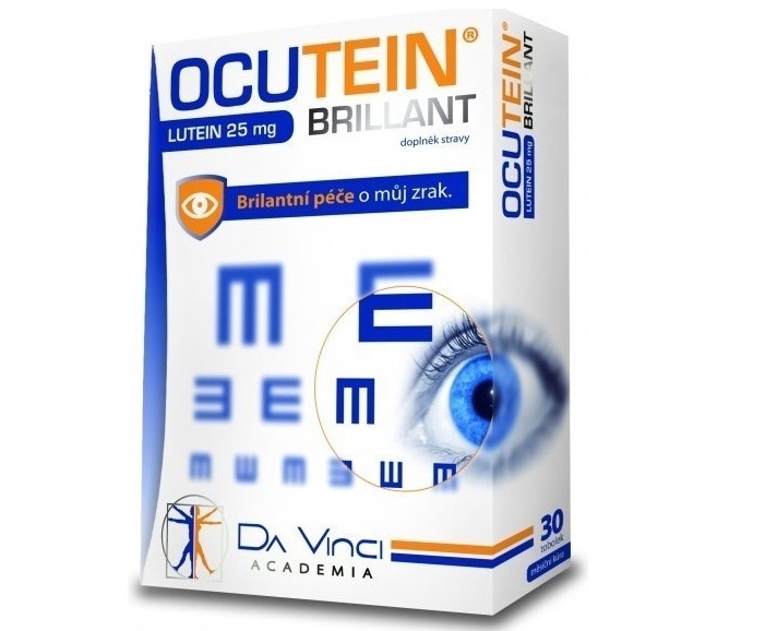 Recenzia Simply You Ocutein Brillant Lutein 25 mg DaVinci