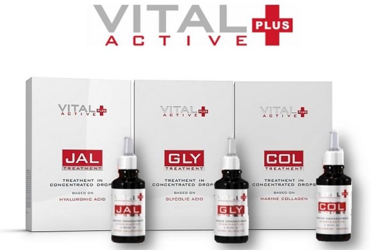 Produkty Vital  Plus Active - kvapky JAL, GLY a COL