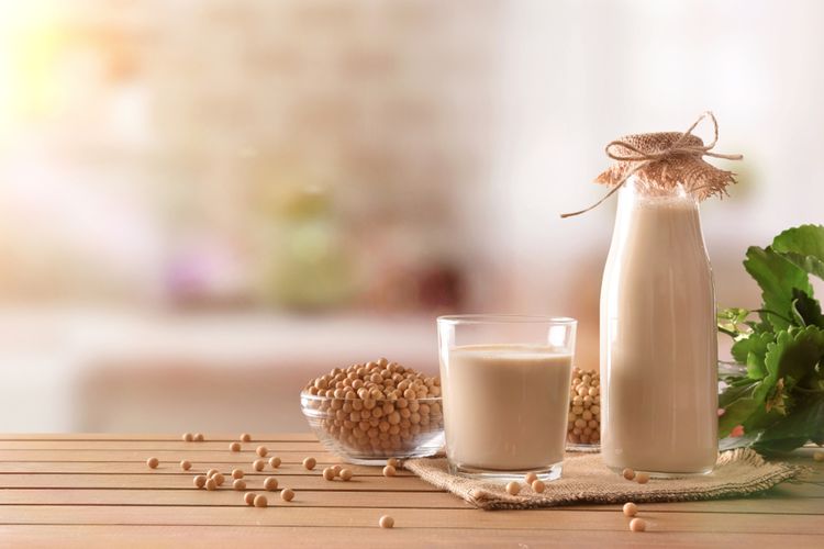 Sójové mlieko obsahuje veľa proteínov a žiaden cholesterol