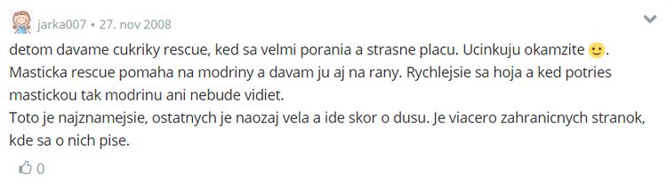 Skúsenosti s Bachovými kvapkami na modromkoníkovi