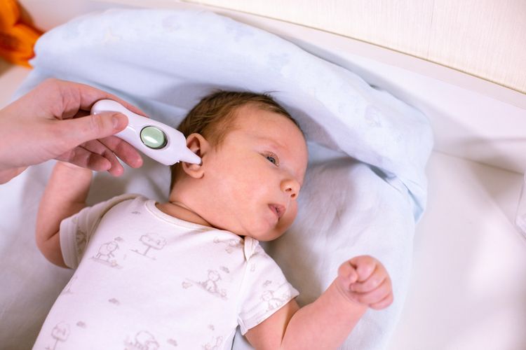 Meranie teploty v uchu sa odporúča až od 6 mesiacov veku dieťaťa