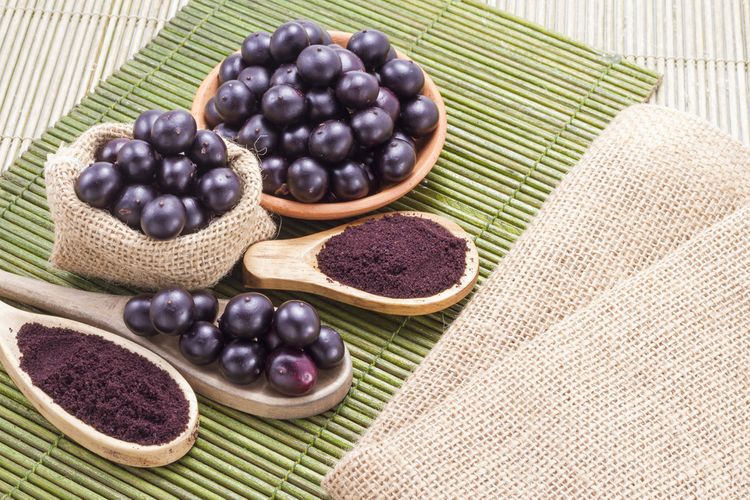 Acai berry plody a prášok - superovocie