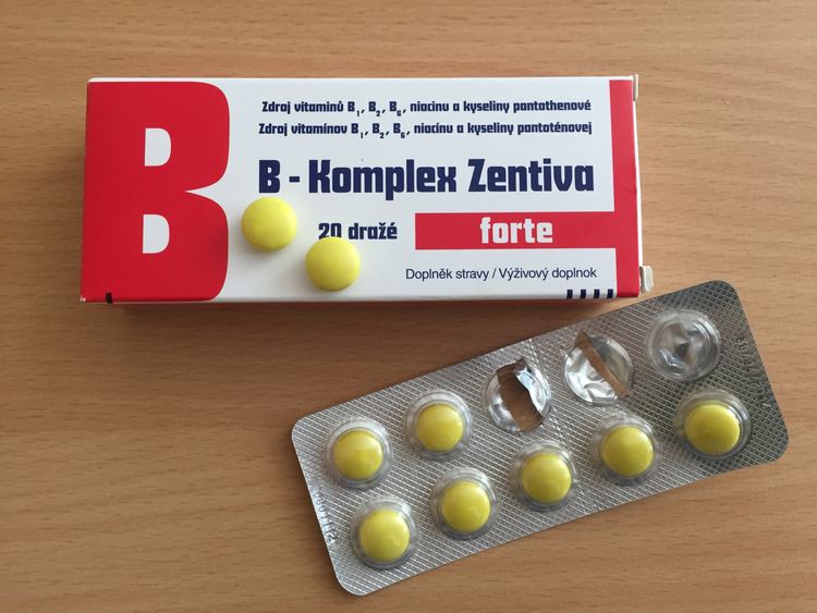 B-komplex forte Zentiva 20 dražé