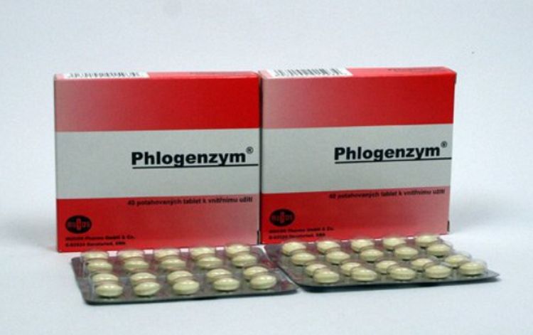 Dve balenia lieku Phlogenzym