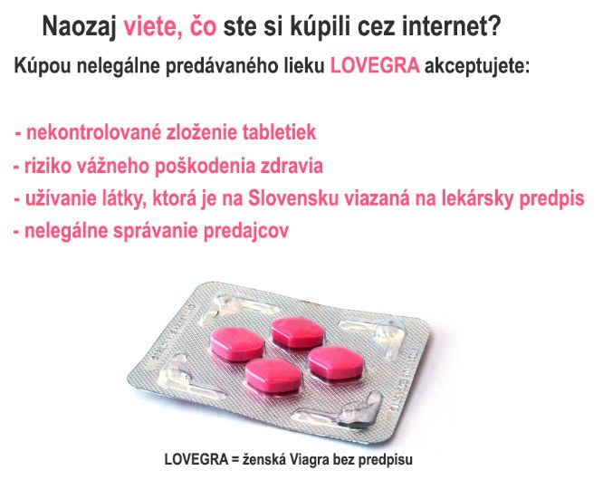 Ženská Viagra sa volá Lovegra
