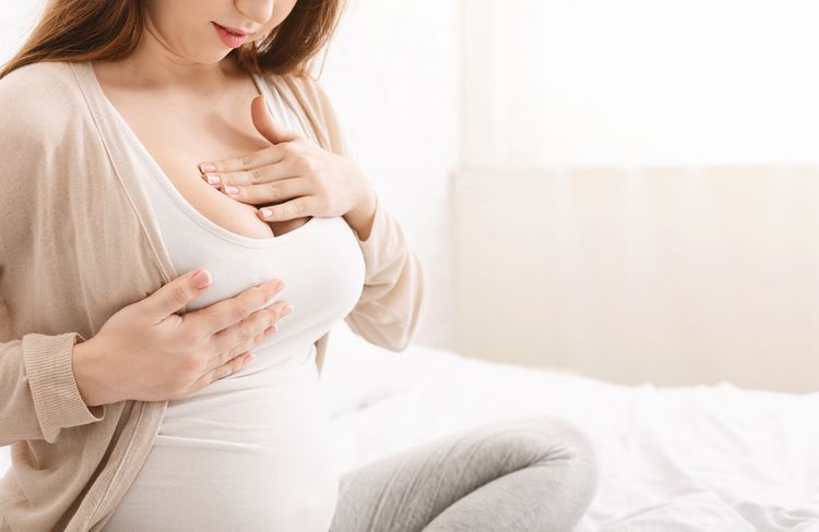 Počas tehotenstva sa bolesť prsníkov objavuje u väčšiny žien