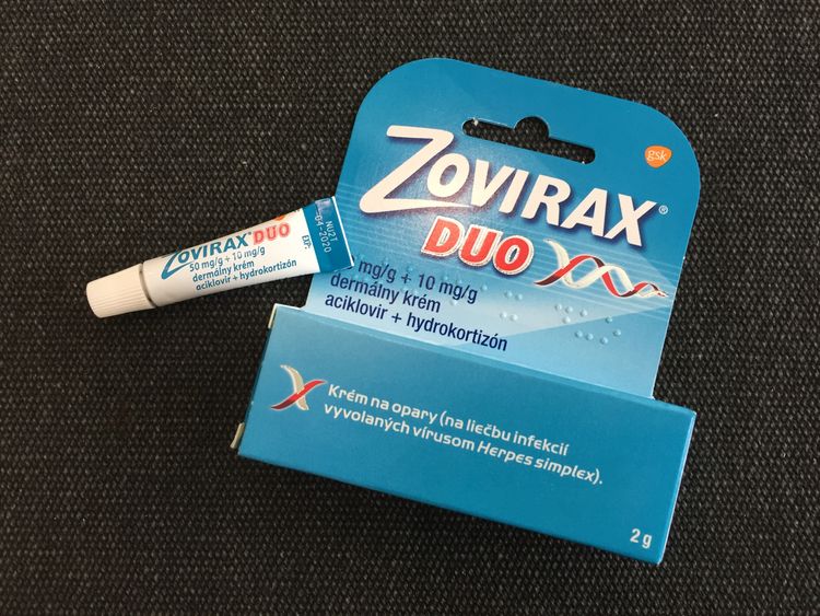 Zovirax Duo - zloženie, dávkovanie, vedľajšie účinky, cena