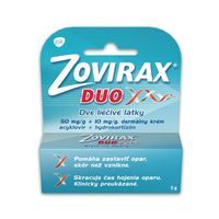 Zovirax Duo, krém na opary, 2 g