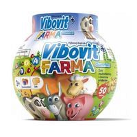 Vibovit Farma 50 želé cukríkov