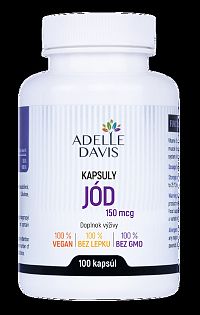 Adelle Davis Jód, 150 mcg, 100 kapsúl