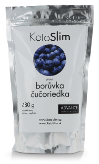 Advance KetoSlim príchuť čučoriedka 480 g