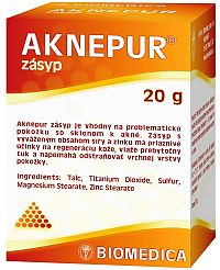 Aknepur zásyp 20 g