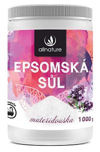 Allnature Epsom Salt Thyme kúpeľová soľ 1000 g