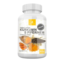 Allnature Kurkumín s piperin 60 kapsúl