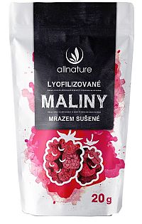 Allnature Malina sušená mrazem celá 20g