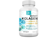 Allnature Morský Kolagen + C + B3 30 kapsúl