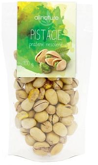 Allnature Pistácie pražené nesolené 100 g