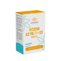 Aporosa Vitamin K2+D3 MK-7 60 kapsúl