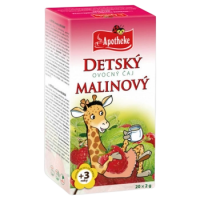 Apotheke ovocný malinový 20 x 2 g