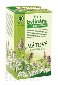 APOTHEKE VÁŇA ČAJ MÄTOVÝ bylinný čaj 40x1 6 g